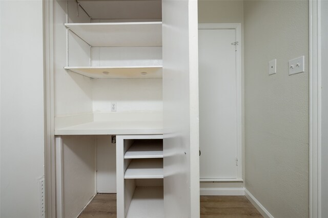 view of closet