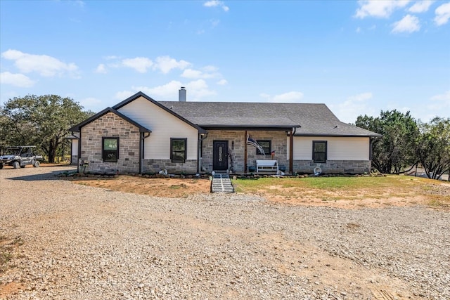 view of front of house