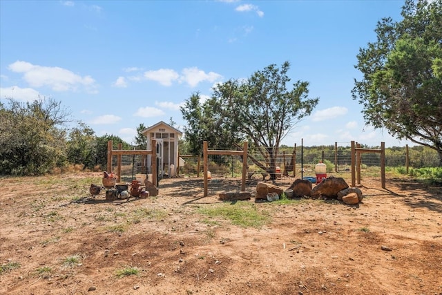 view of playground