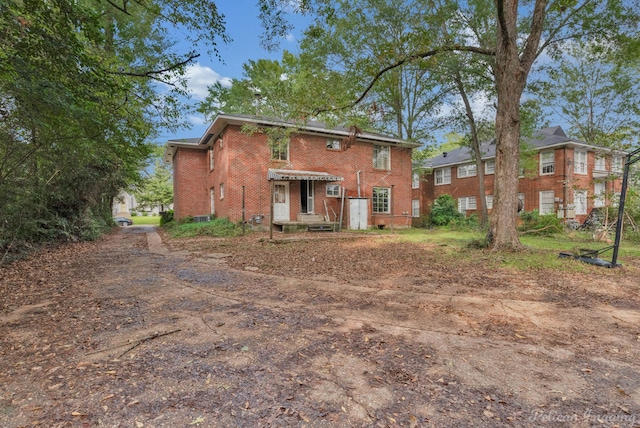 view of back of property