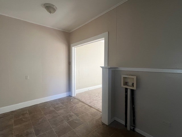 laundry area with hookup for a washing machine