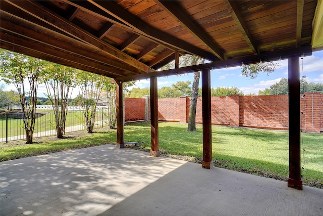 view of patio / terrace