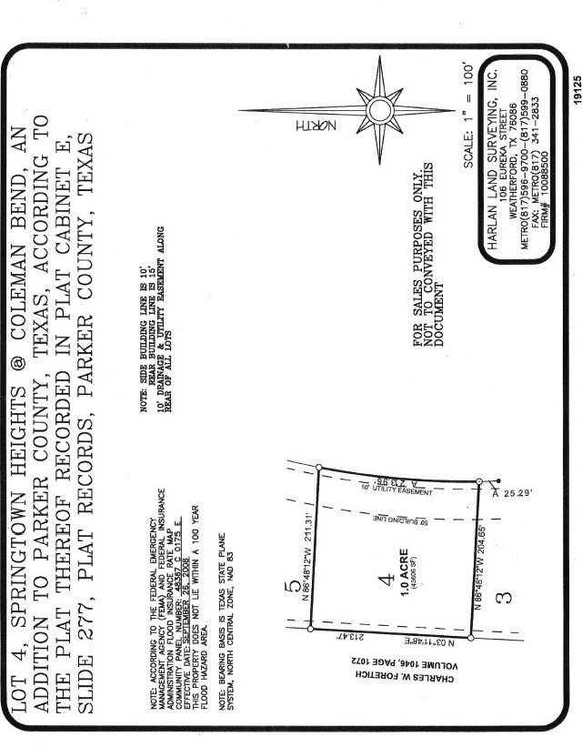 1015 Henry Way, Springtown TX, 76082 land for sale