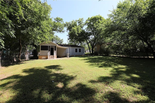 view of yard