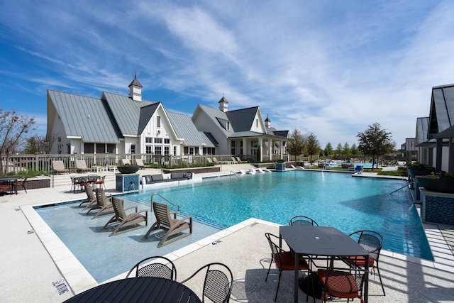 2614 Cowbird Way, Northlake, TX 76247 - community pool with a patio
