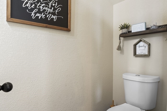 bathroom with toilet