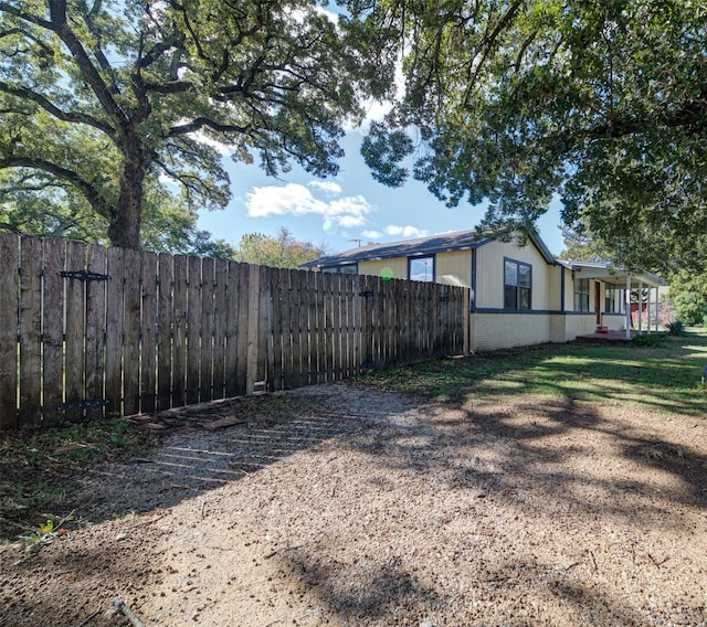 view of yard