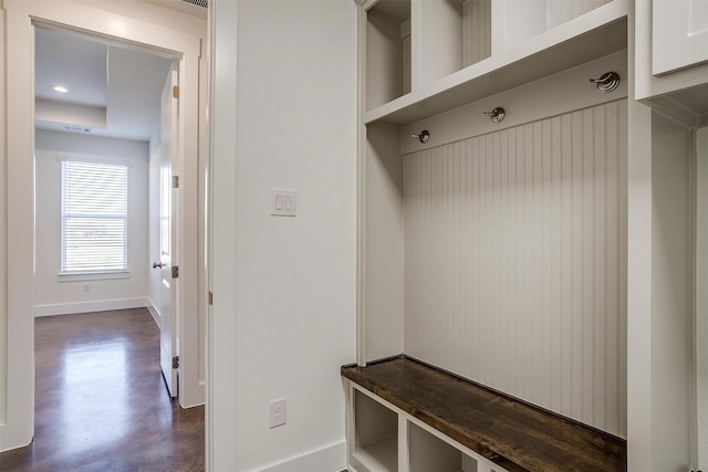 view of mudroom