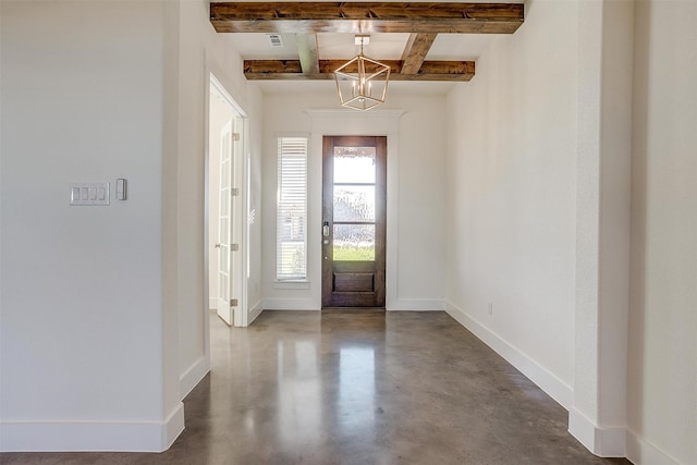 unfurnished living room featuring beam ceiling, high vaulted ceiling, light wood-type flooring, ceiling fan, and a fireplace