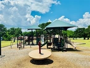 view of jungle gym