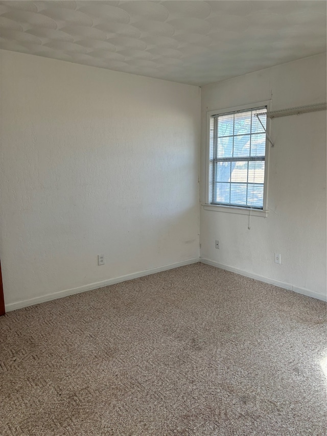 spare room with carpet