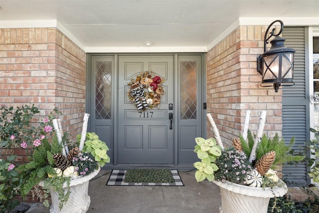 7117 Serrano Dr, Benbrook, TX 76126 - entrance to property with brick siding and covered porch