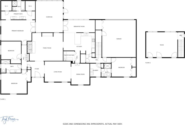 7117 Serrano Dr, Benbrook, TX 76126 - room layout