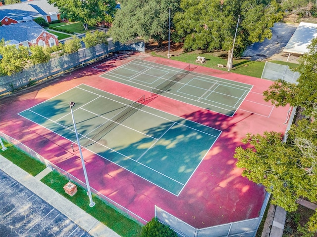 view of sport court