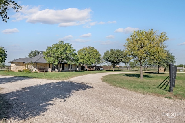 560 County Road 332, Abilene, TX 79606 - view of dirt / gravel road