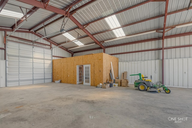 560 County Road 332, Abilene, TX 79606 - garage featuring metal wall