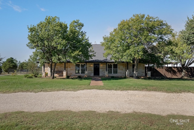 560 County Road 332, Abilene, TX 79606 - view of front of home with stone siding