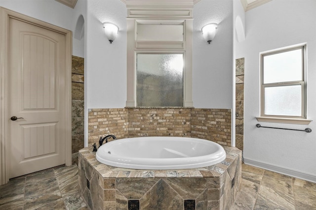 13401 Moorhouse Way, Justin, TX 76247 - full bathroom with a garden tub