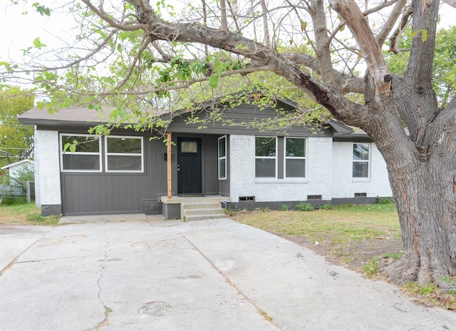 view of ranch-style house