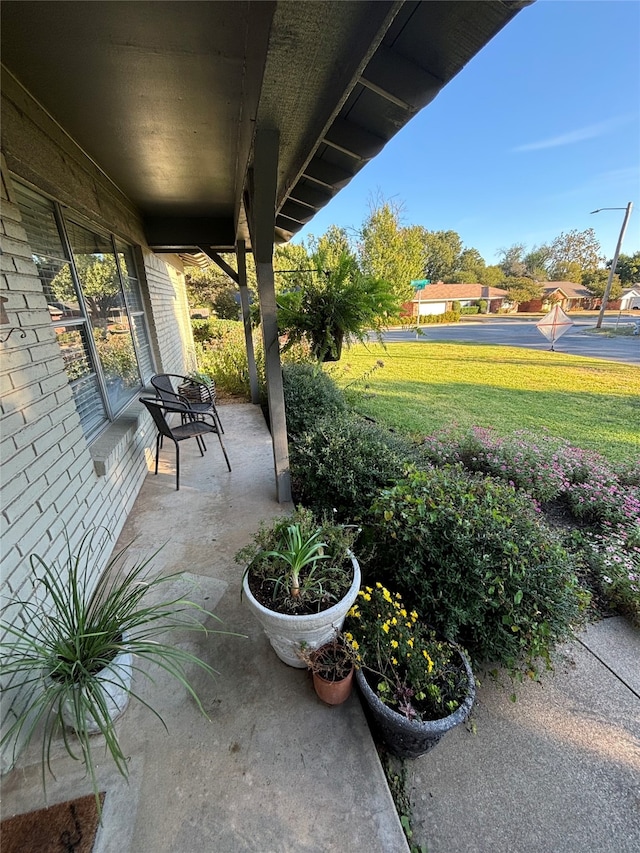 view of patio