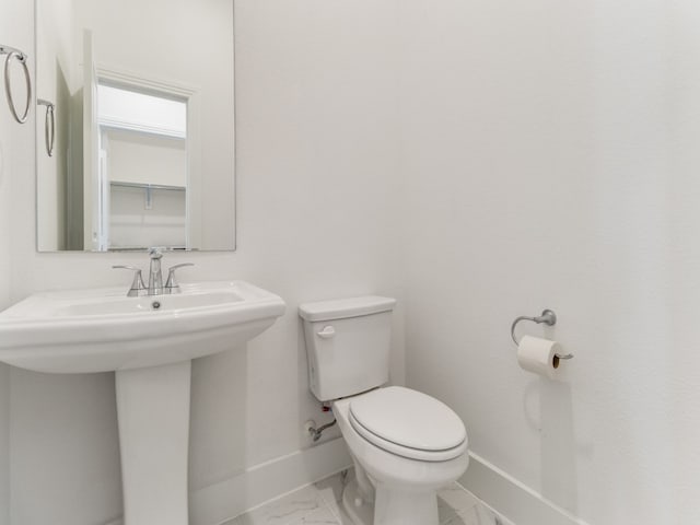 bathroom with toilet