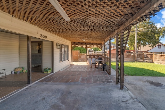 view of patio / terrace