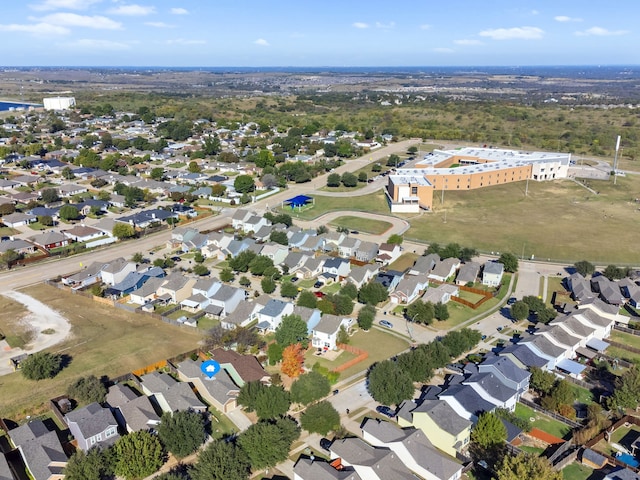 aerial view