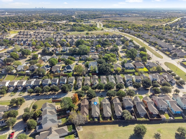 aerial view