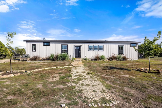 view of manufactured / mobile home