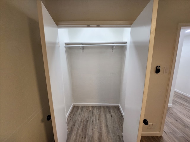 view of closet