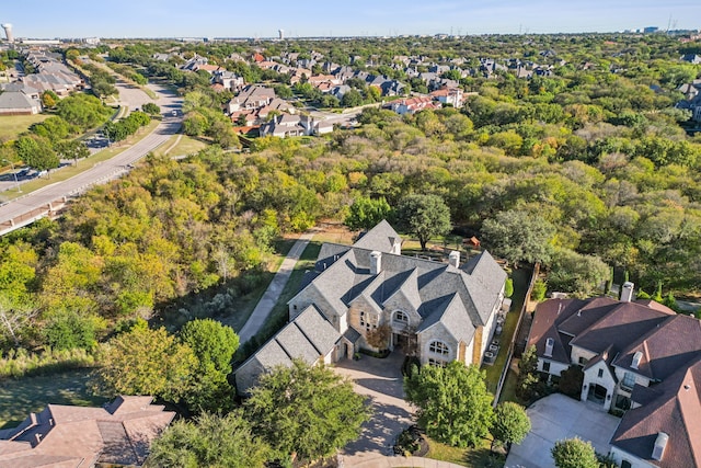 6800 Rainwood Dr, Plano, TX 75024 - aerial overview of property's location featuring nearby suburban area