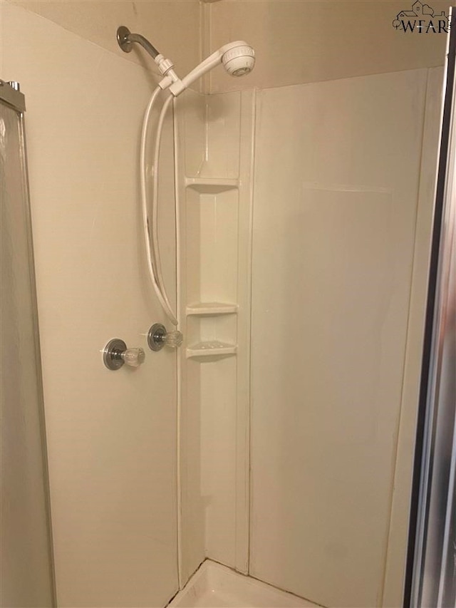 details with walk in shower