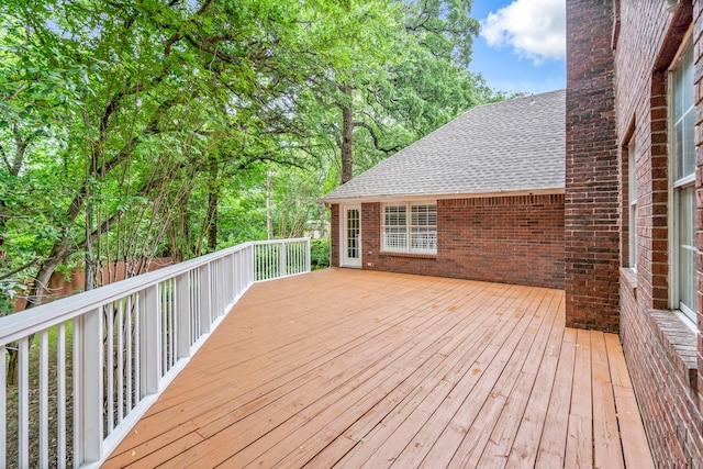 view of deck