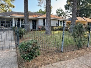 view of ranch-style house