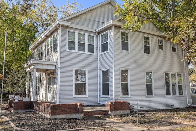 view of rear view of house