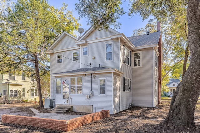 view of rear view of house