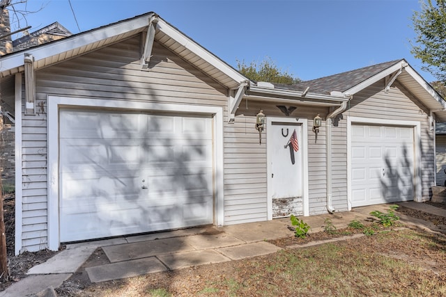 ranch-style house with a garage