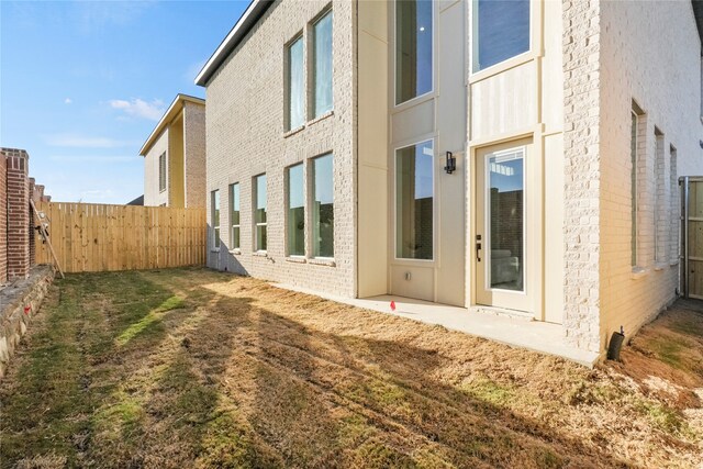 view of rear view of property