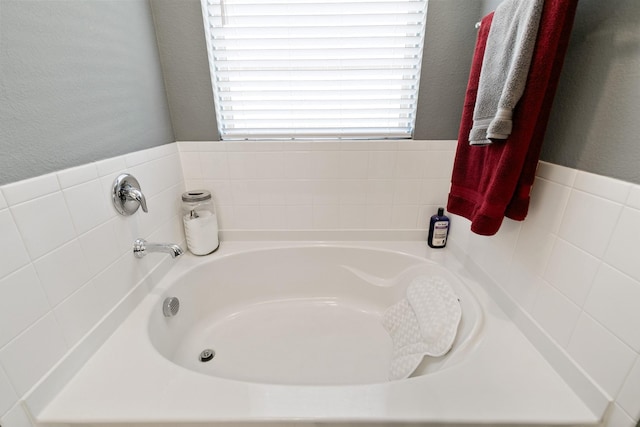 bathroom with a bathtub