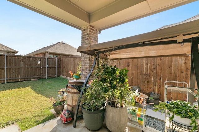 view of patio / terrace