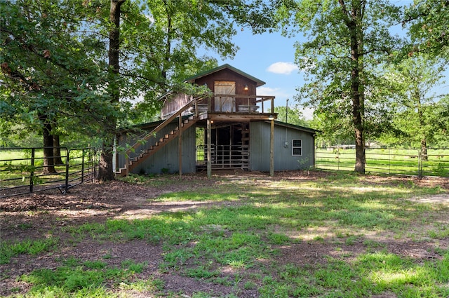 view of rear view of house