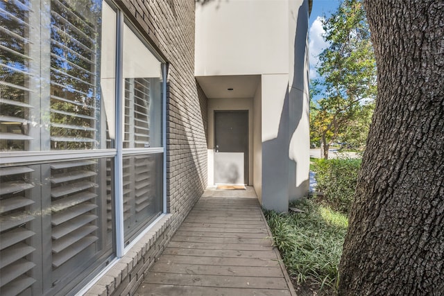 view of property entrance