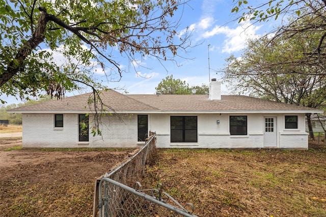 view of rear view of house