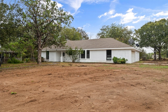 view of front of house