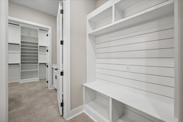 view of mudroom