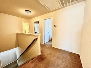 corridor with carpet