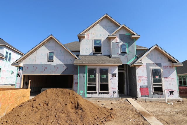 view of property in mid-construction