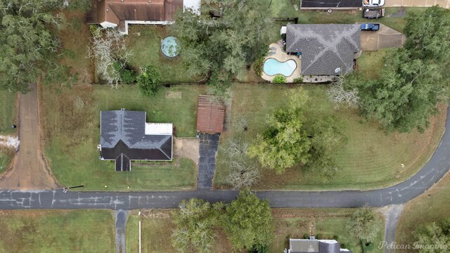101 W Jefferson Ave, Haughton, LA 71037 - aerial view of property's location with a pool