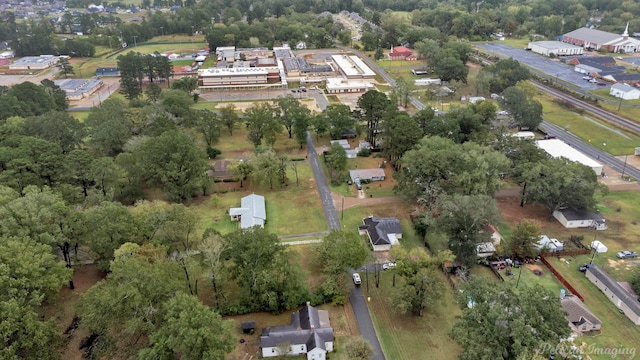 101 W Jefferson Ave, Haughton, LA 71037 - aerial view of property and surrounding area featuring nearby suburban area