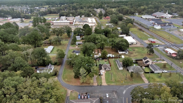 101 W Jefferson Ave, Haughton, LA 71037 - aerial view of property's location featuring a heavily wooded area